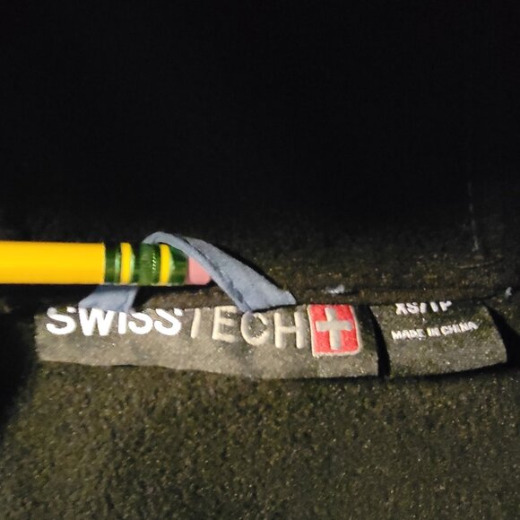 Swiss Tech Soft Shell Women's Grey Stone Full Zip Hooded Jacket - XS - Picture 7 of 9